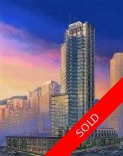 Downtown Vancouver preconstruction hirise for sale:  1 bedroom 547 sq.ft. (Listed 8800-05-16)