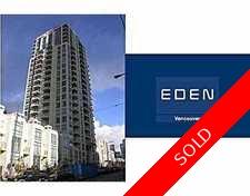 Yaletown Downtown  concrete condo hirise for sale: The Eden by Bosa  Studio 413 sq.ft. (Listed 2011-06-17)